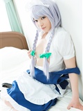 [Cosplay] 2013.04.13 Touhou Project - Izayoi Sakuya great body and shaved pussy(95)