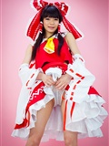 [Cosplay] Touhou Project - Reimu Hakurei with naughty face and great ass and tits(10)