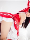 [Cosplay] Touhou Project - Reimu Hakurei with naughty face and great ass and tits(22)
