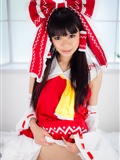 [Cosplay] Touhou Project - Reimu Hakurei with naughty face and great ass and tits(34)