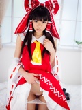 [Cosplay] Touhou Project - Reimu Hakurei with naughty face and great ass and tits(47)