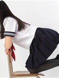 Anonymous sailor clothes and knee high Japan AV women's(96)