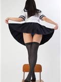 Anonymous sailor clothes and knee high Japan AV women's(111)
