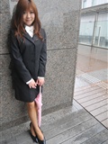 Miki ozaka 21-year-old Japanese AV office uniform(2)