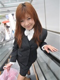 Miki ozaka 21-year-old Japanese AV office uniform(10)