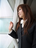 Miki ozaka 21-year-old Japanese AV office uniform(18)