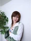 Yoko ikeshangko 20 office lady Japanese uniform MMM silk socks temptation(97)