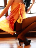 No.037 set of pictures of beautiful women in hazy silk stockings [ROSI photo album](13)