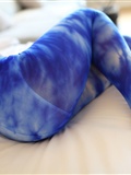 The temptation of blue stockings no.057- ROSI.CC Silk stockings beauty photo set(15)