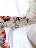 Rosimm-no.301 super allure domestic mm beautiful girl silk stockings photo(2)