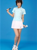 Rq-star Fujiwara Akiko badmenton wear no.00081 Japan HD uniform beauty photo(2)