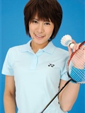 Rq-star Fujiwara Akiko badmenton wear no.00081 Japan HD uniform beauty photo(20)
