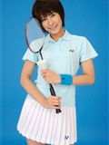 Rq-star Fujiwara Akiko badmenton wear no.00081 Japan HD uniform beauty photo(24)