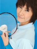 Rq-star Fujiwara Akiko badmenton wear no.00081 Japan HD uniform beauty photo(88)