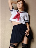 [RQ star] no.00730 chaiyuan hemp clothes Japanese uniform beauty picture(8)
