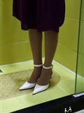 [sityle original photo] 20130315 no.090 white high heel meat colored silk stockings(1)