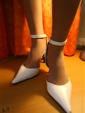 [sityle original photo] 20130315 no.090 white high heel meat colored silk stockings(24)