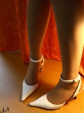 [sityle original photo] 20130315 no.090 white high heel meat colored silk stockings(31)