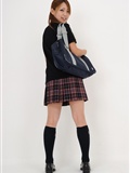 [syukou club] 2012.12.10 uniform Girl 10 cypress Japanese actress sexy silk stockings(11)