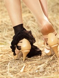 [AISs love silk] silk stockings leg shooting no.026 shining double silk(111)
