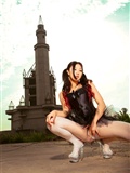 [AISs love silk] silk stockings leg beauty shoot no.019 Castle beauty(20)