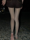 Flesh colored silk stockings and beautiful feet(53)