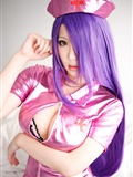 [CosPlay] Ikkitousen - Big boobs and perfect body nurse Kanu Unchou(1)