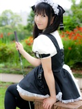 Cosplay uniform beauty lotus - Coser Collection 8 C78 - Outdoor stockings(11)