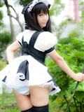 Cosplay uniform beauty lotus - Coser Collection 8 C78 - Outdoor stockings(14)