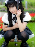 Cosplay uniform beauty lotus - Coser Collection 8 C78 - Outdoor stockings(26)