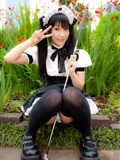 Cosplay uniform beauty lotus - Coser Collection 8 C78 - Outdoor stockings(35)