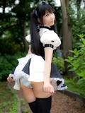 Cosplay uniform beauty lotus - Coser Collection 8 C78 - Outdoor stockings