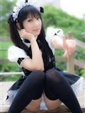 Cosplay uniform beauty lotus - Coser Collection 8 C78 - Outdoor stockings(61)