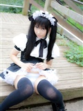 Cosplay uniform beauty lotus - Coser Collection 8 C78 - Outdoor stockings(62)