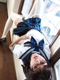 Cosplay Japanese uniform beautiful woman(144)