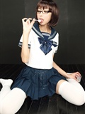 Cosplay Japanese uniform beautiful woman(158)