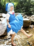 Cos c74 chilno blue skirt game beauty(22)