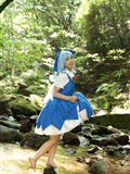 Cos c74 chilno blue skirt game beauty(41)