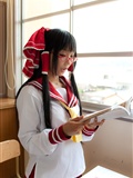 c76(3) cosplay性感美女套图 校园校服写真(44)