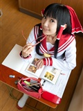 c76(3) cosplay性感美女套图 校园校服写真(54)