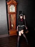 Silk stockings beauty guitar campus cosplay(18)
