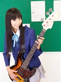 Silk stockings beauty guitar campus cosplay(40)