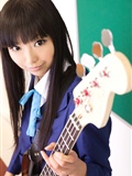 Silk stockings beauty guitar campus cosplay(45)