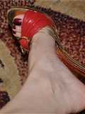 Fannie Fanny HD original picture colorful (red sandal 1) No.048(1)