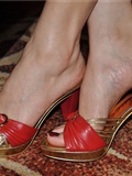 Fannie Fanny HD original picture colorful (red sandal 1) No.048(13)