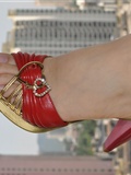 Fannie Fanny HD original picture of colorful series (red sandal 4) no.057(69)