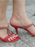 Fannie Fanny HD original picture: red lotus high heel barefoot (2) no.068(7)