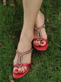 Fannie Fanny HD original picture: red lotus high heel barefoot (2) no.068(26)