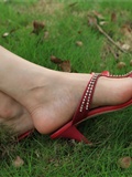 Fannie Fanny HD original picture: red lotus high heel barefoot (2) no.068(29)