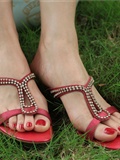 Fannie Fanny HD original picture: red lotus high heel barefoot (2) no.068(41)